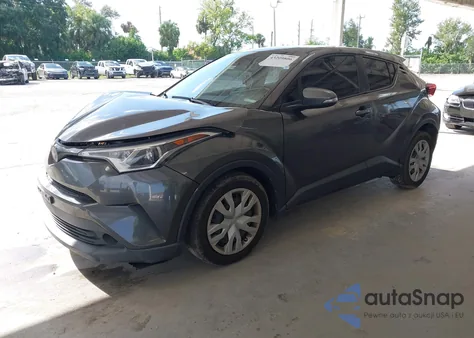 2019 Toyota C-Hr Le from USA, damaged, VIN JTNKHMBX1K1041586